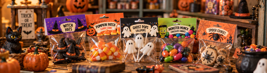 Free 1:12 Scale Halloween Miniature Bag Toppers