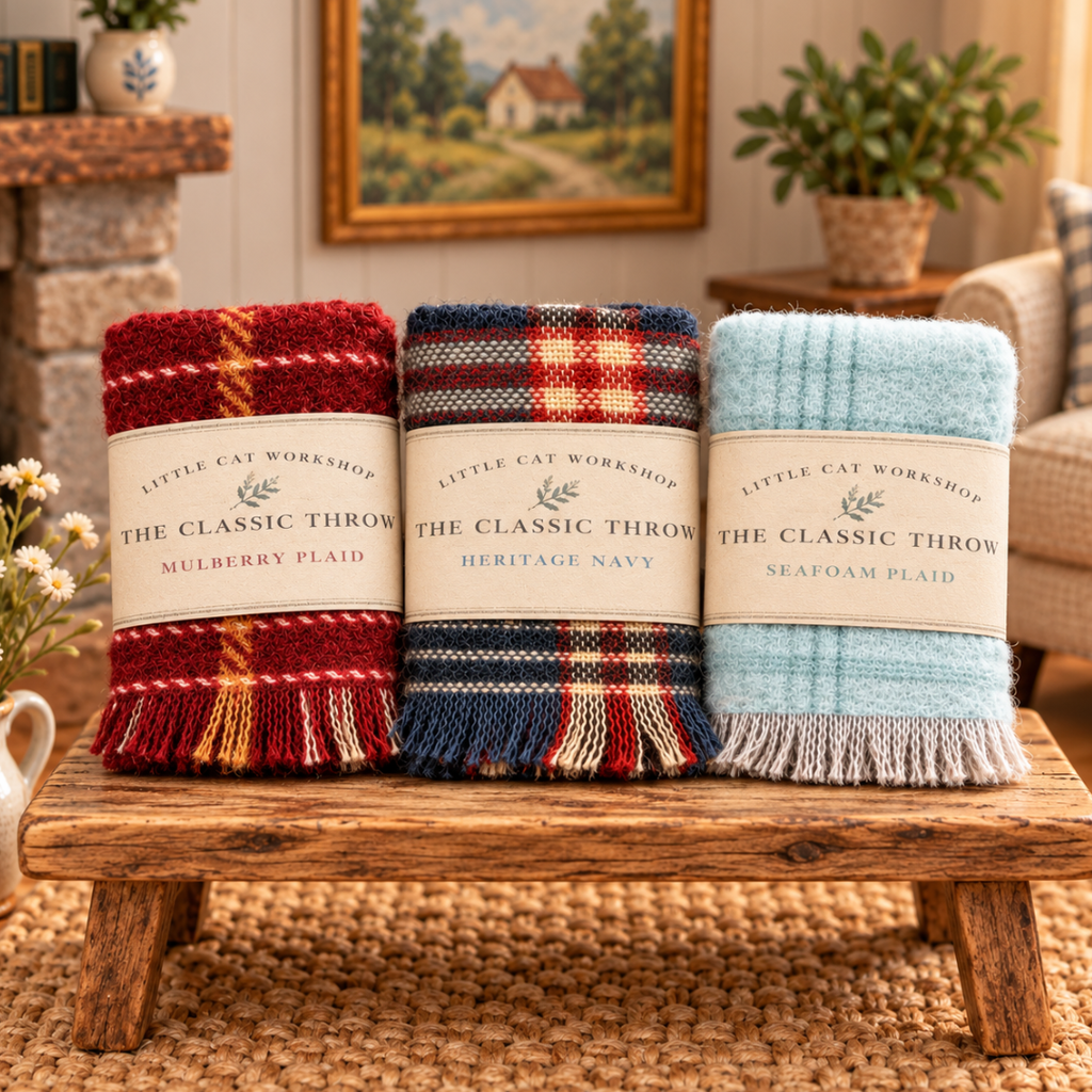 1:12 Scale Miniature Throw Blanket | Dollhouse Blanket