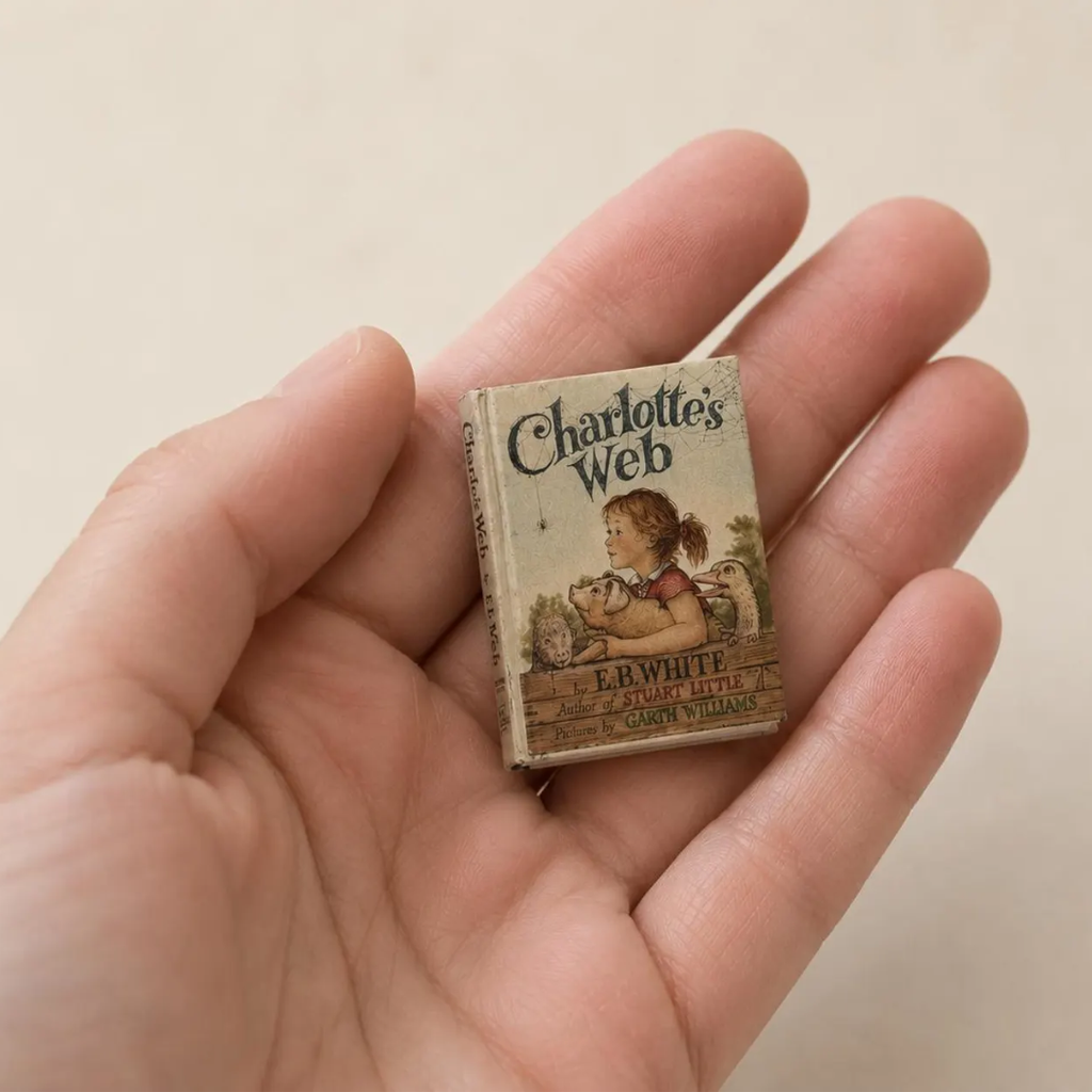 Miniature Vintage Classic Children’s Book Covers | 1:12 Scale
