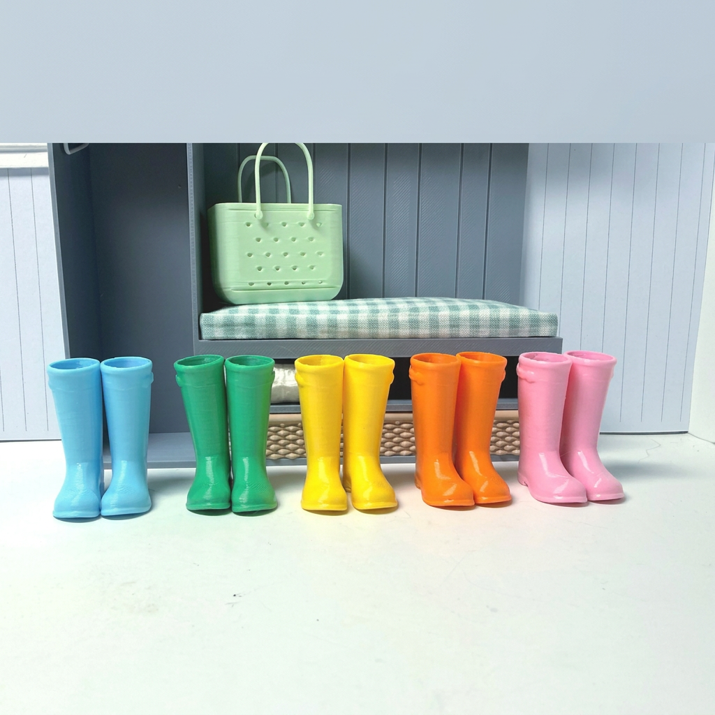 Square boot colour lineup