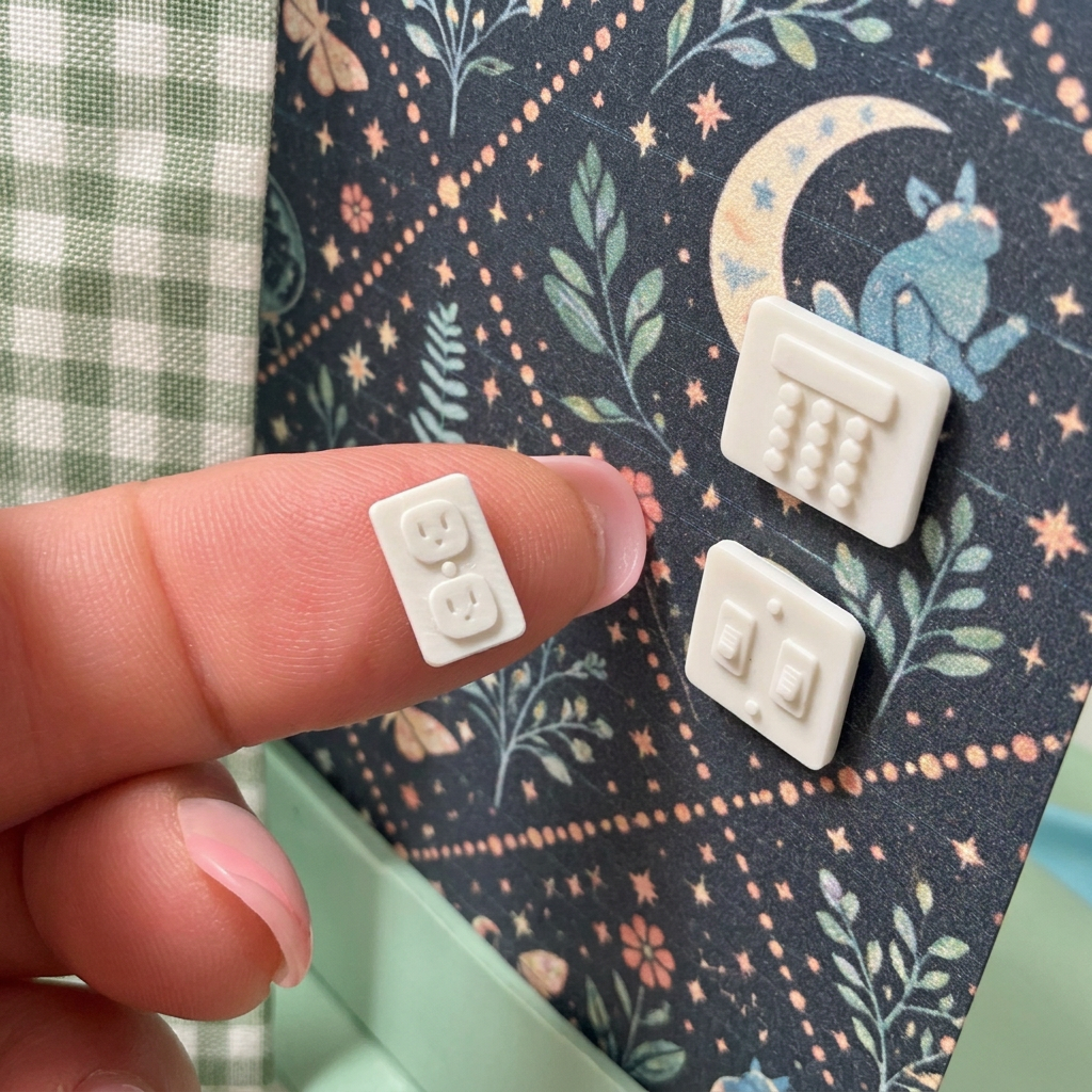 Square outlet detail
