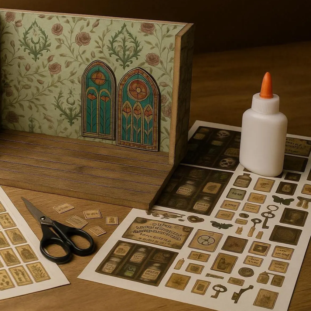 Witch Apothecary Ephemera Set |1:12 Scale